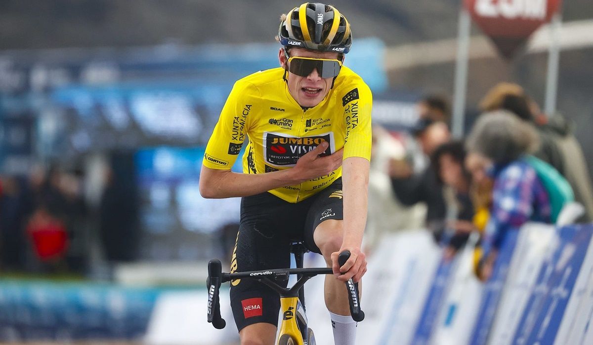 Vingegaard, en una imagen de O Gran Camiño