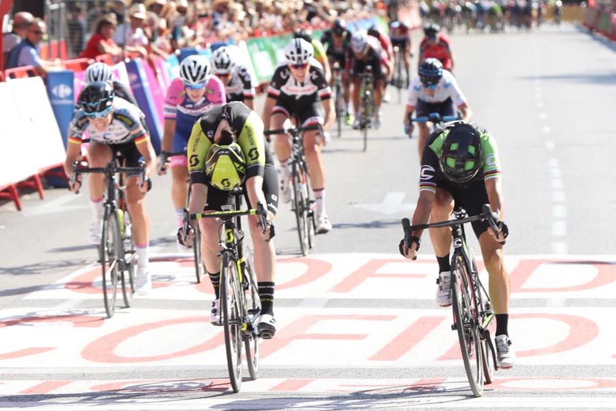 La neerlandesa Ellen van Dijk, ganadora de la cuarta edición de la Madrid Challenge