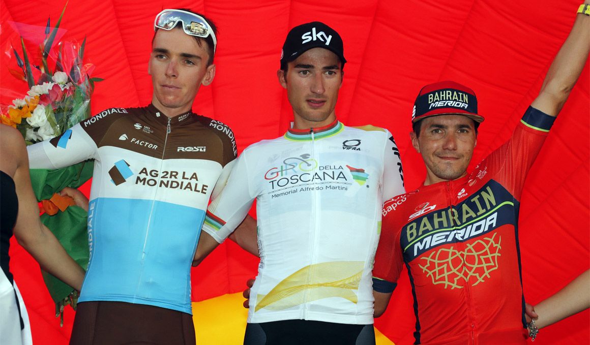 Victoria de Gianni Moscon en el Giro della Toscana