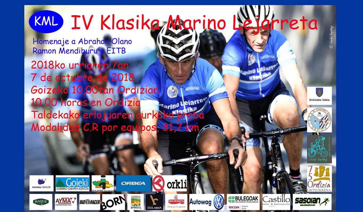 IV Klasica Marino Lejarreta: la fiesta del ciclismo