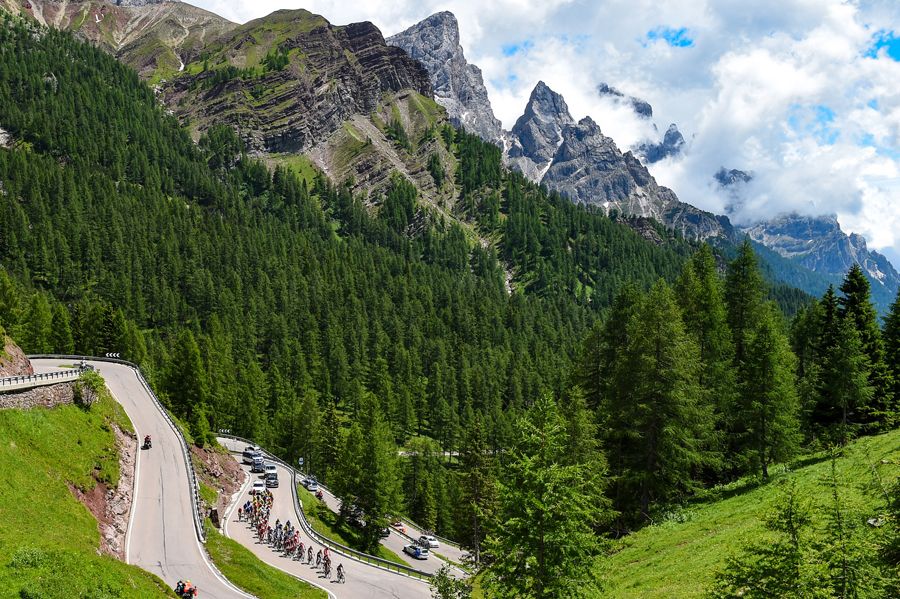 Escena alpina en la pasada edición de la primera Adriática Ionica Race.