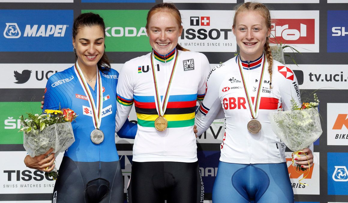 La neerlandesa Ammerlaan, campeona del Mundo Junior contrarreloj