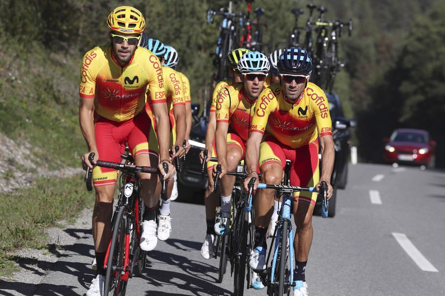Toma de contacto de la selección española con el circuito de Innsbruck Toma de contacto de la selección española con el circuito de Innsbruck