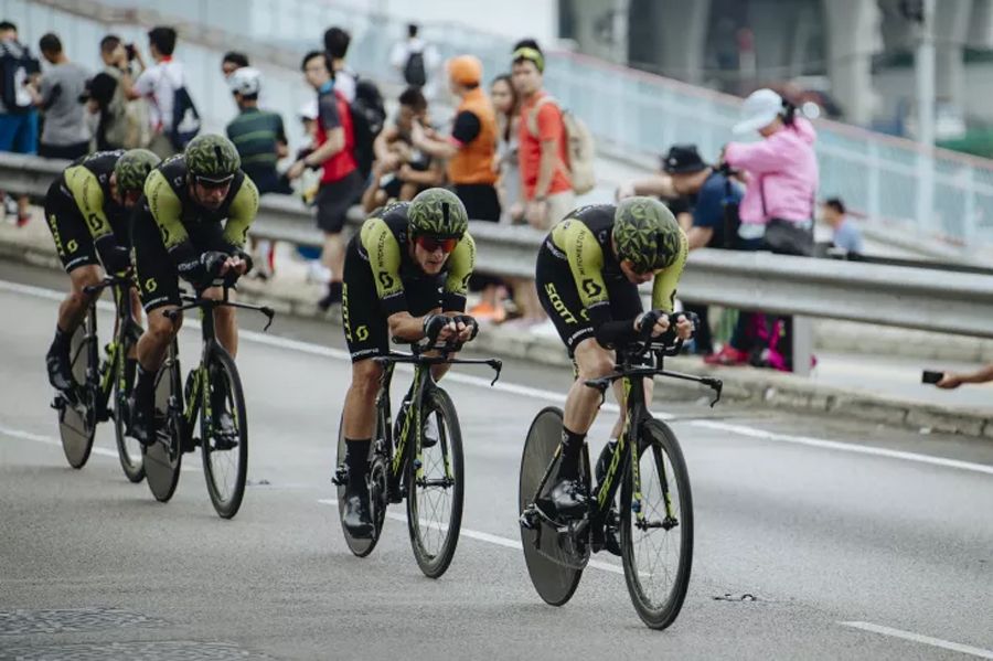 El Mitchelton-Scott, ganador final de las Hammer Series 2018