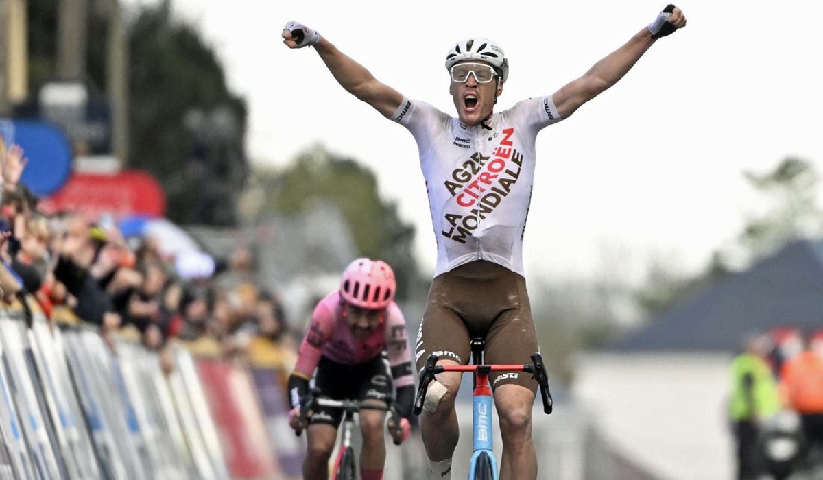 Dorian Godon firma en la Flecha Brabanzona el triunfo más importante de su carrera