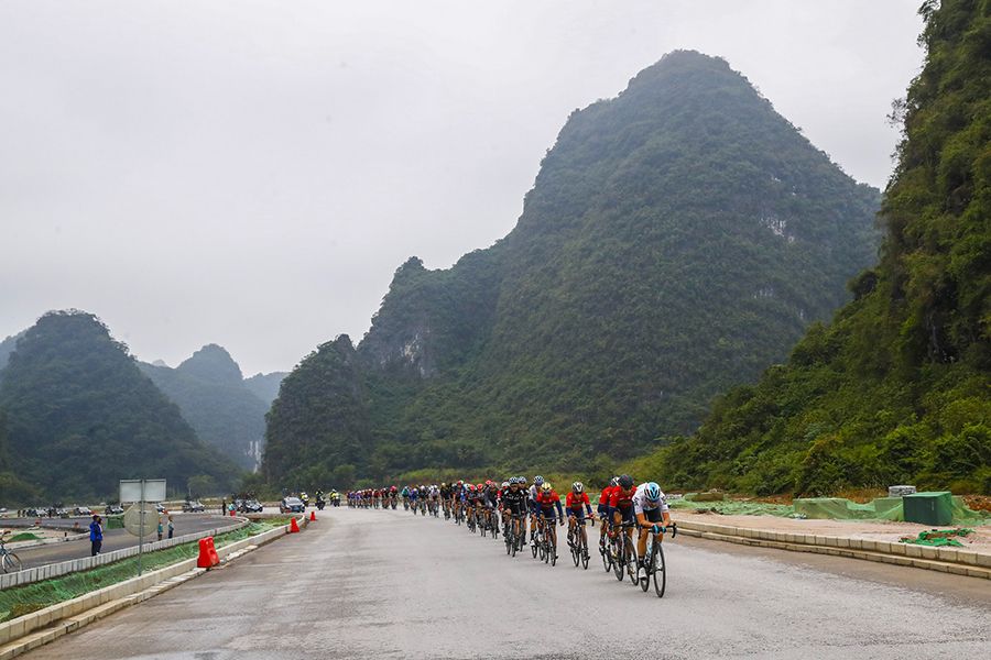 Un acercamiento paisajístico al Tour de Guangxi Un acercamiento paisajístico al Tour de Guangxi