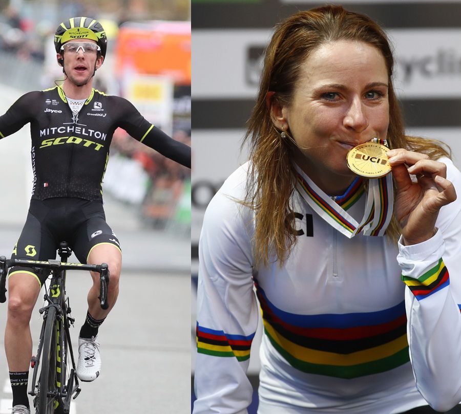Simon Yates and Annemiek van Vleuten, doblete 'WorldTour' del Mitchelton-Scott