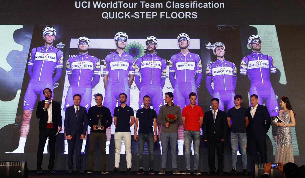 Quick-Step Floors, nº 1 del World Tour en 2018