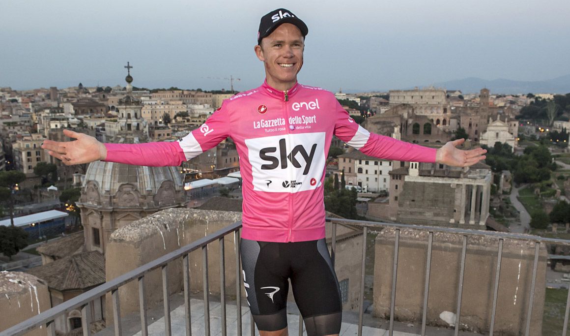 Chris Froome, ganador del Giro de Italia 2018