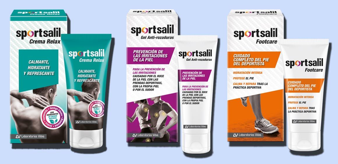 Crece la gama Sportsalil con nuevos cuidados para el deportista