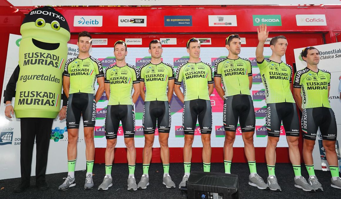 Euskadi-Murias cierra, con 20 ciclistas, su plantilla para 2019