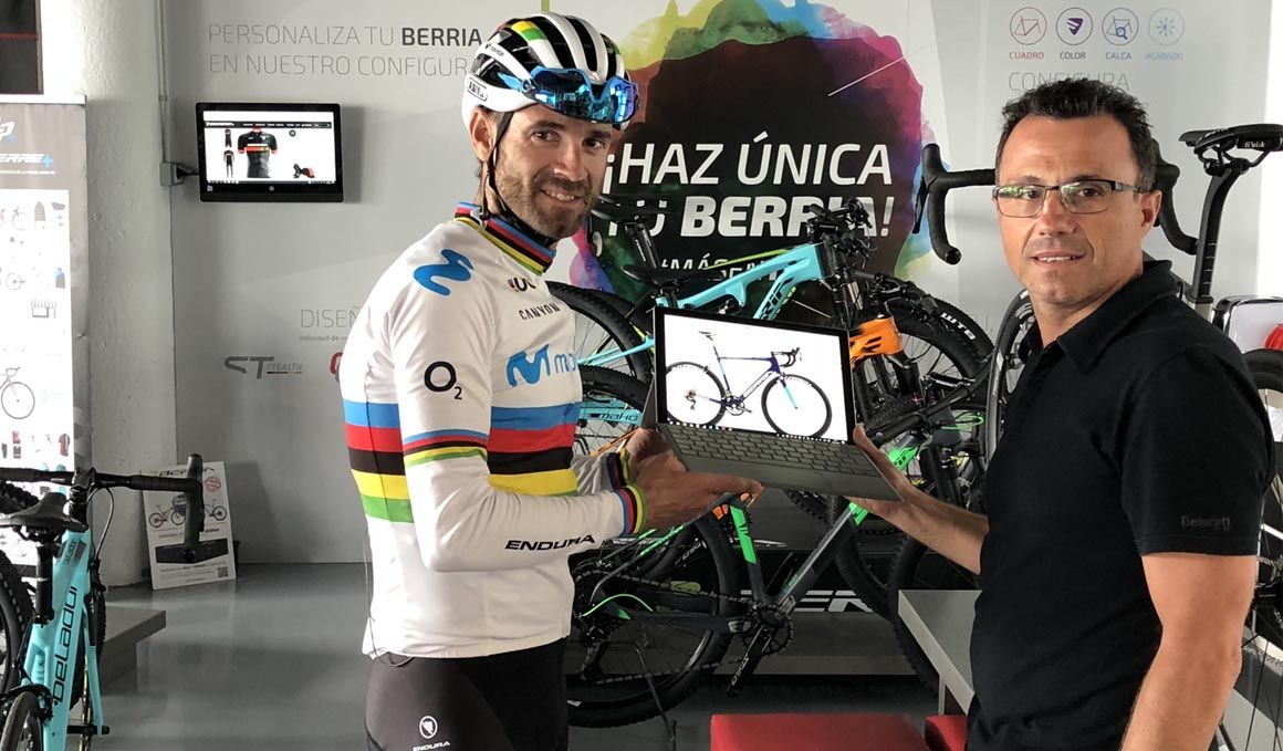 La Fundación Valverde Team con Berria