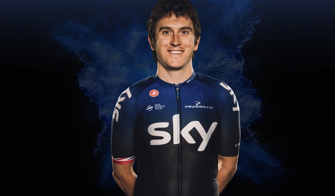El Team Sky 2019 luce de negro y azul 