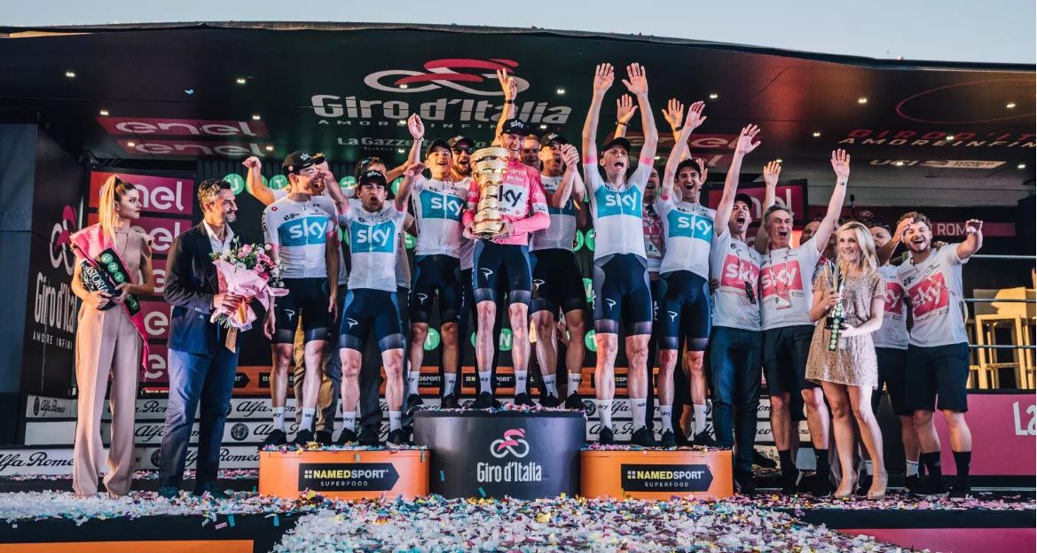 Sky pone fin al patrocinio del equipo ciclista en 2019