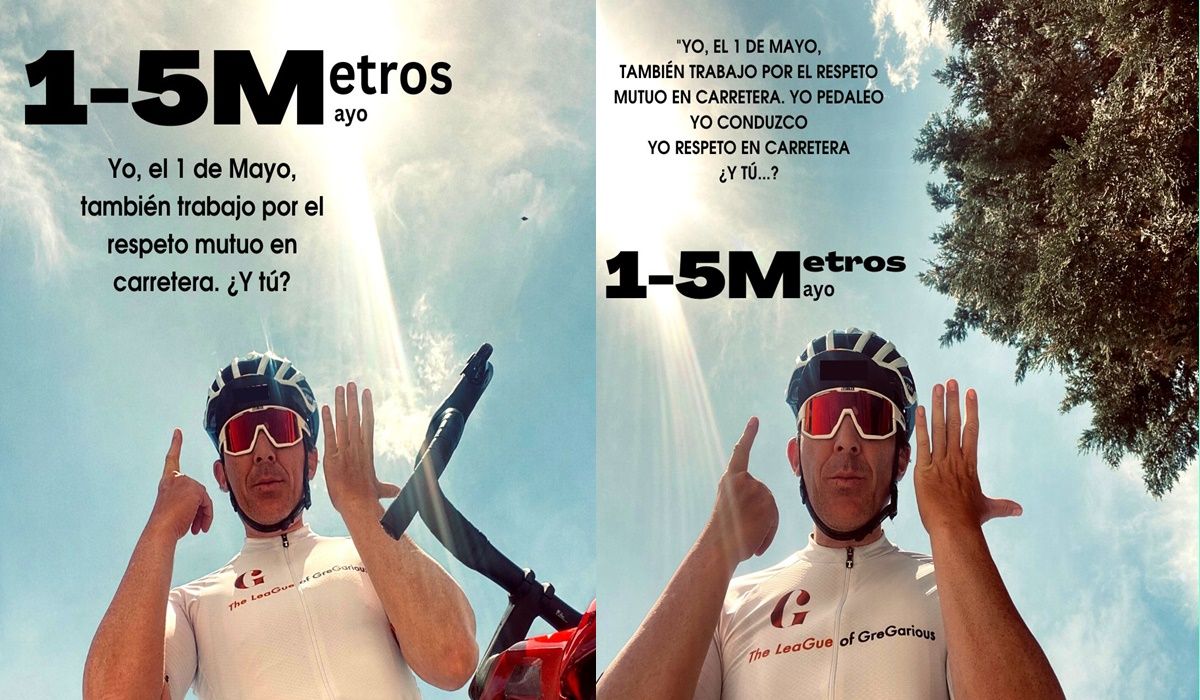 Nueva campaña de Luis Pasamontes para concienciar por el respeto mutuo en carretera