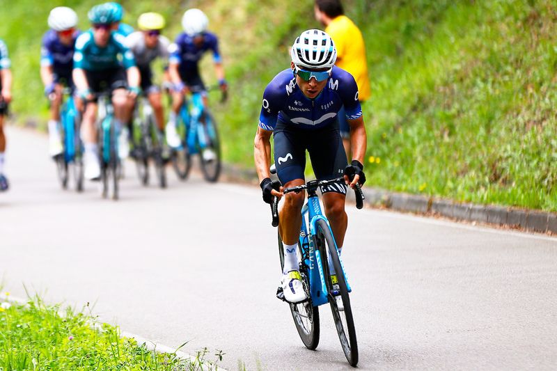 Einer Rubio será la principal baza del Movistar para la general del Giro Einer Rubio será la principal baza del Movistar para la general del Giro