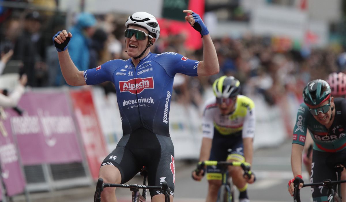 Kragh Andersen se adjudica en un sprint reducido la Eschborn Frankfurt