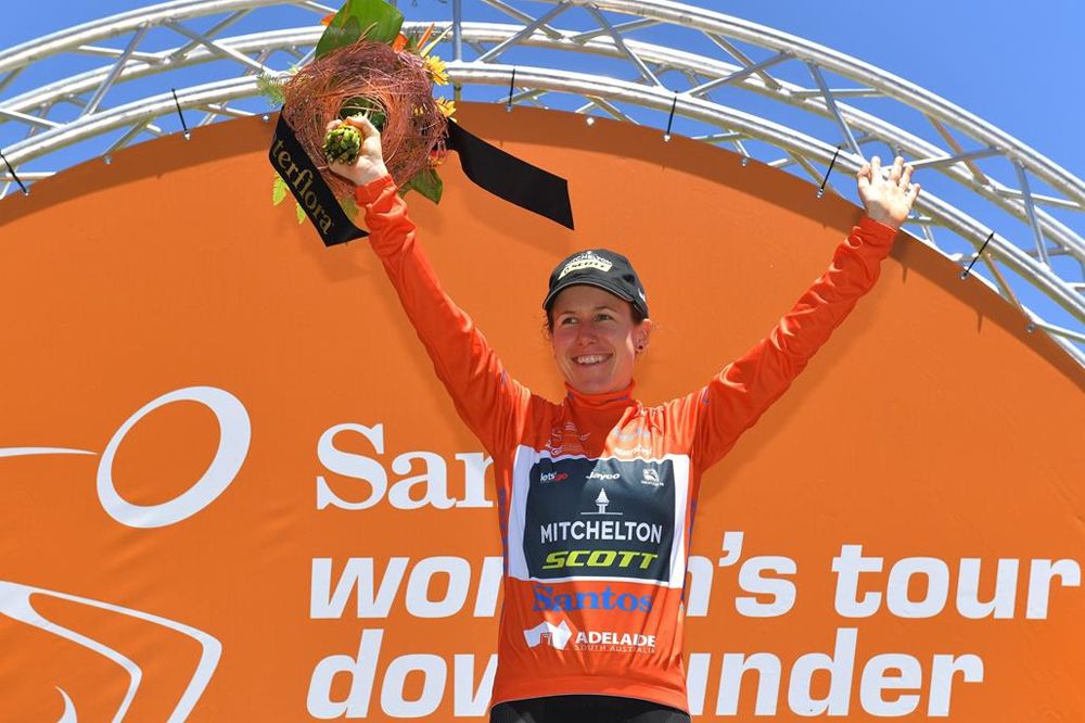 Amanda Spratt, tricampeona del Tour Down Under