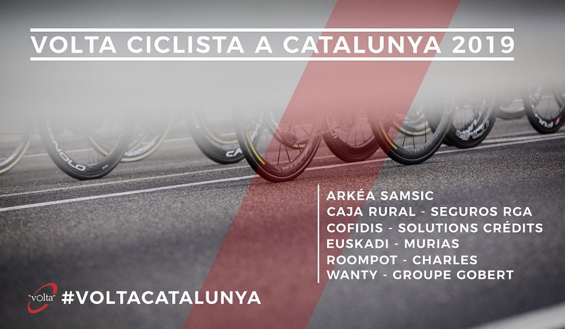 La Volta a Catalunya anuncia 6 equipos invitados para su 99ª edición