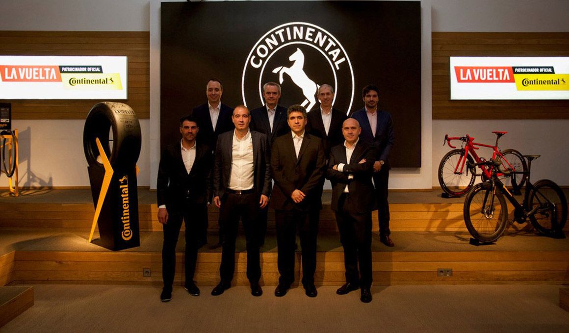 Continental reafirma su compromiso con La Vuelta.