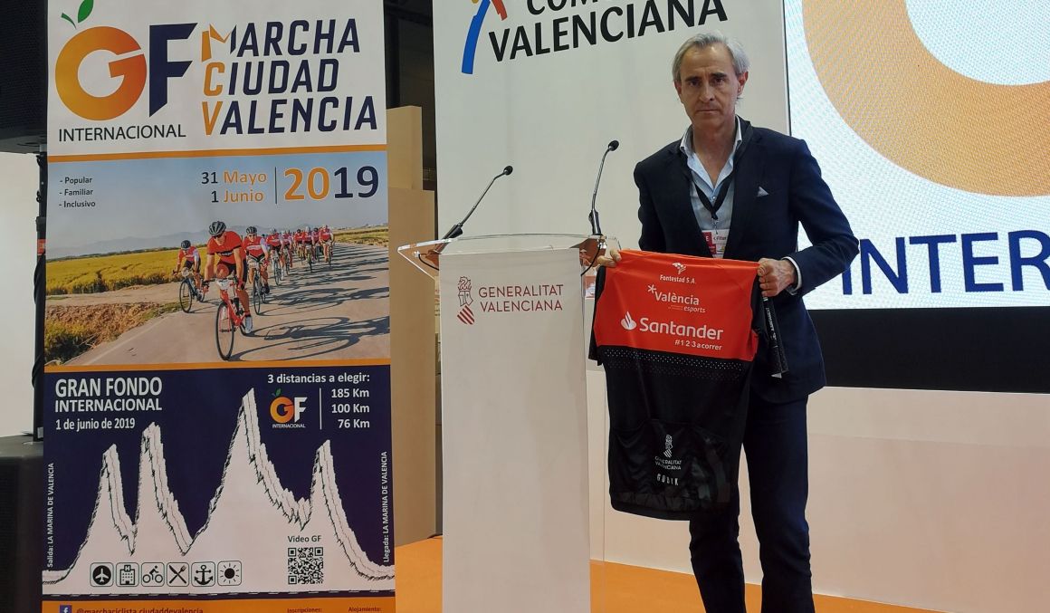 Presentado el Gran Fondo Internacional Marcha Ciudad de Valencia 2019