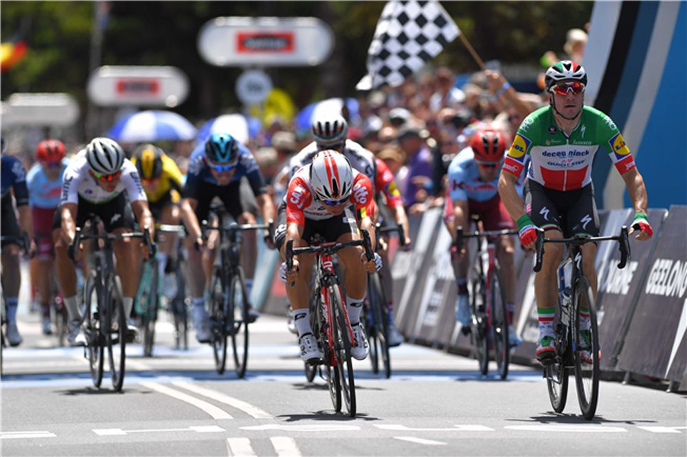 Elia Viviani se desquita en la Cadel Evans  Great Ocean Road Race