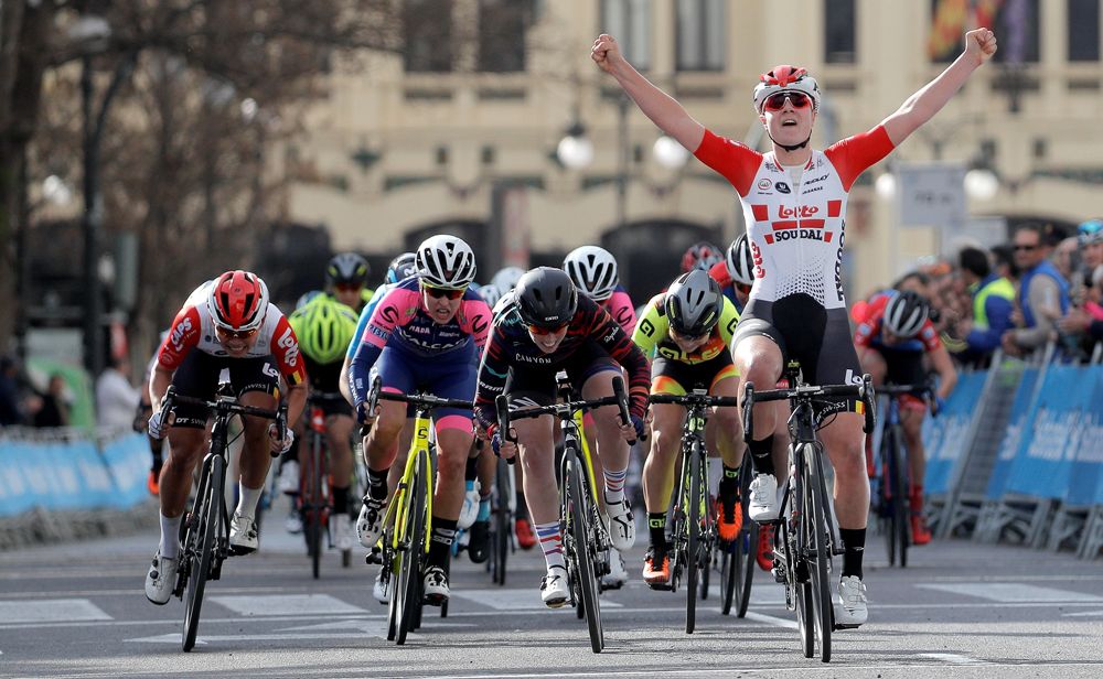 La belga Lotte Kopecky inaugura el palmarés de la Vuelta CV Féminas
