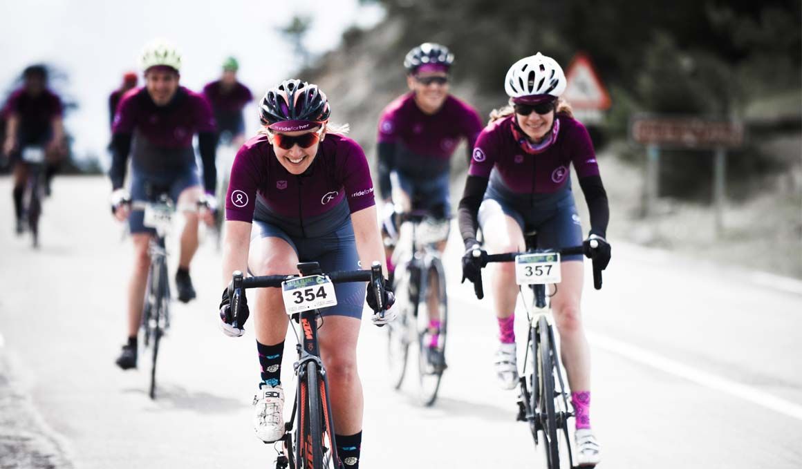 Proyecto RideForHer: solidaridad contra el cáncer a través del ciclismo