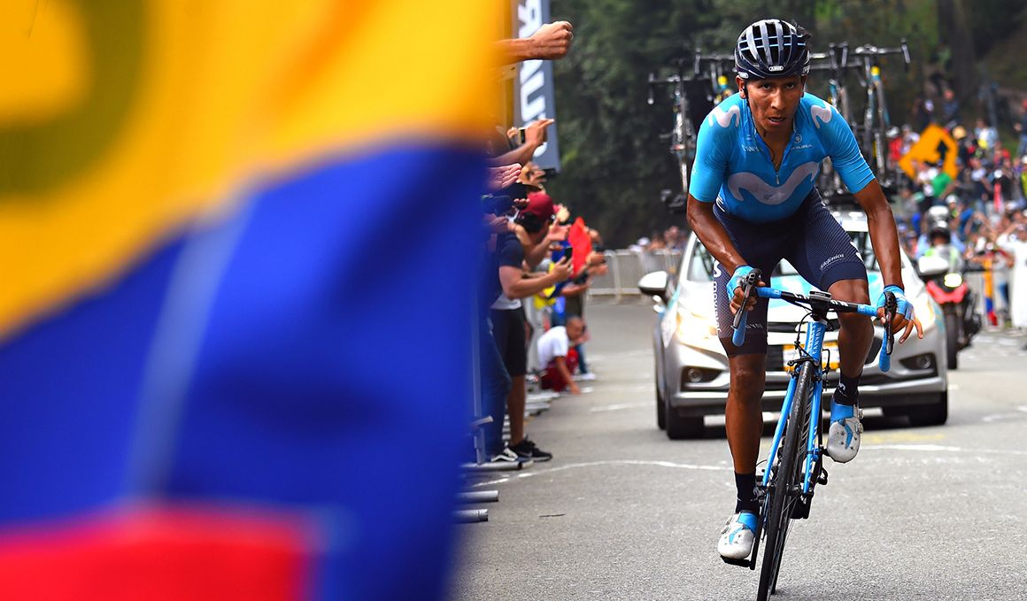 Miguel Ángel López sobrevive al gentío en Las Palmas y triunfa en el Tour Colombia 2.1.