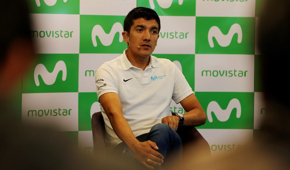 Carapaz afirma que Movistar puede confiar en él de cara al Giro