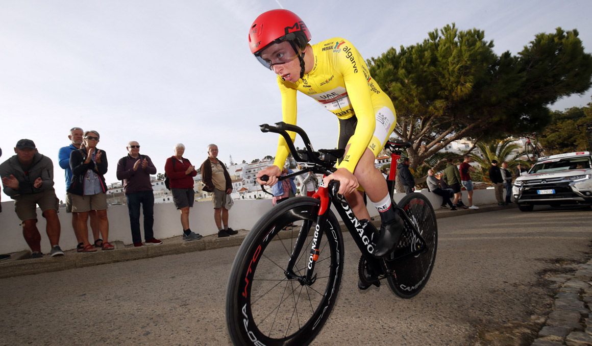 Volta Algarve: Tadej Pogacar afianza su liderato contra el crono