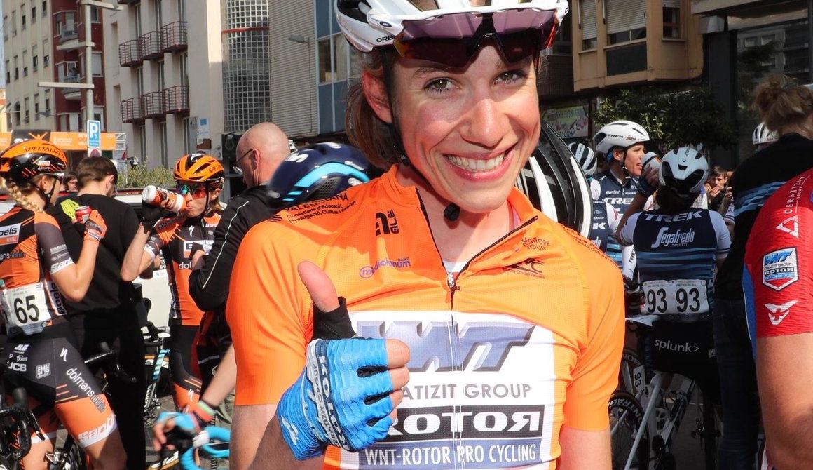 La alemana Clara Koppenburg, ganadora de la tercera edición de la Setmana Ciclista Valenciana 