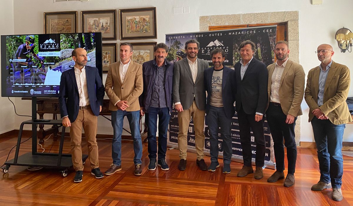 Alejandro Valverde, dorsal nº 1 y gran estrella del Gran Fondo Ézaro 2023