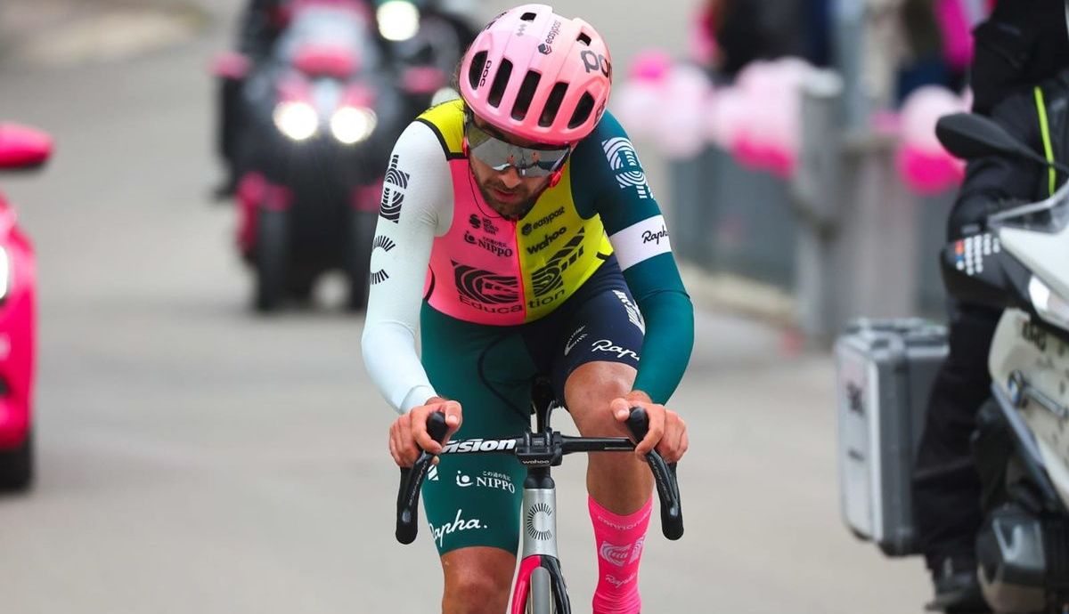 Tremenda cabalgada de Ben Healy (EF Education EasyPost) para sellar la octava etapa del Giro Tremenda cabalgada de Ben Healy (EF Education EasyPost) para sellar la octava etapa del Giro