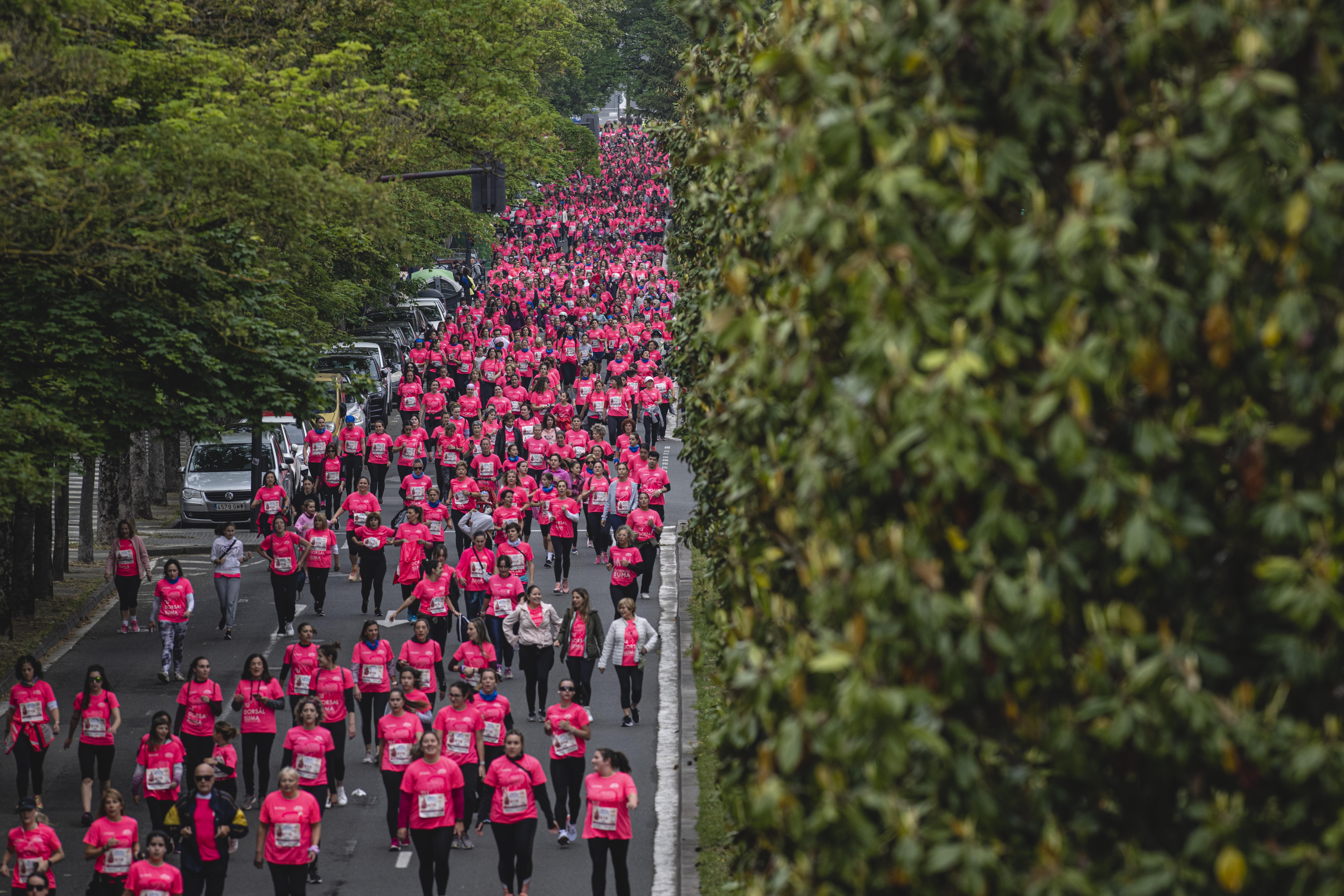 Espectacular imagen de la Carrera de la Mujer de Vitoria 2023