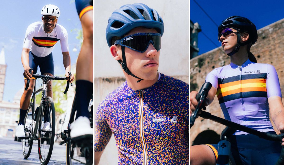 Santini y K Way, la nueva línea para el verano 2023