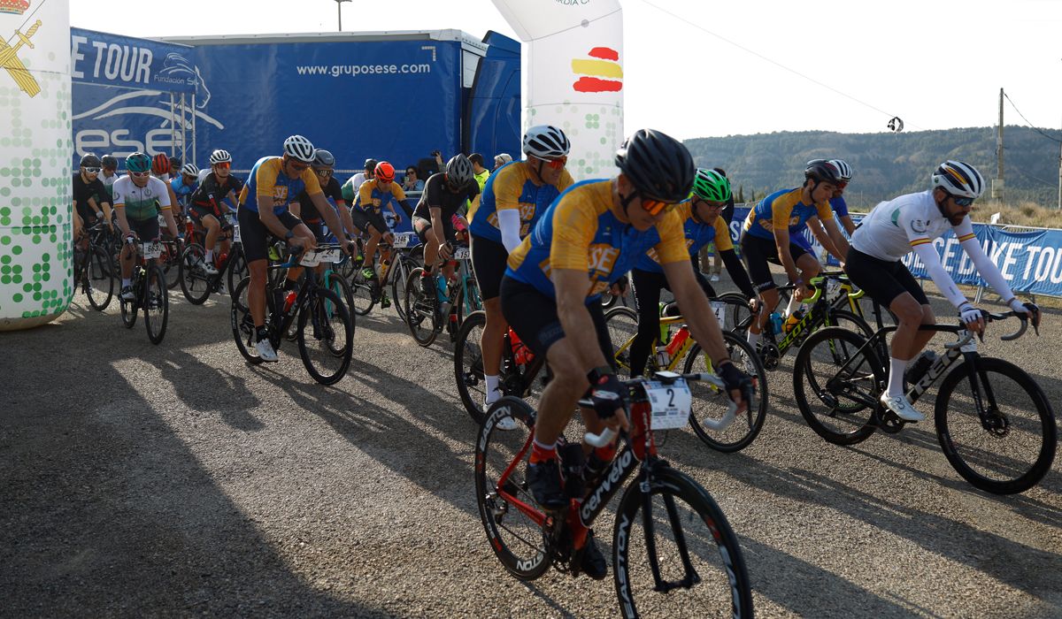La marcha Sesé Bike Tour reúne en su quinta edición a 800 participantes