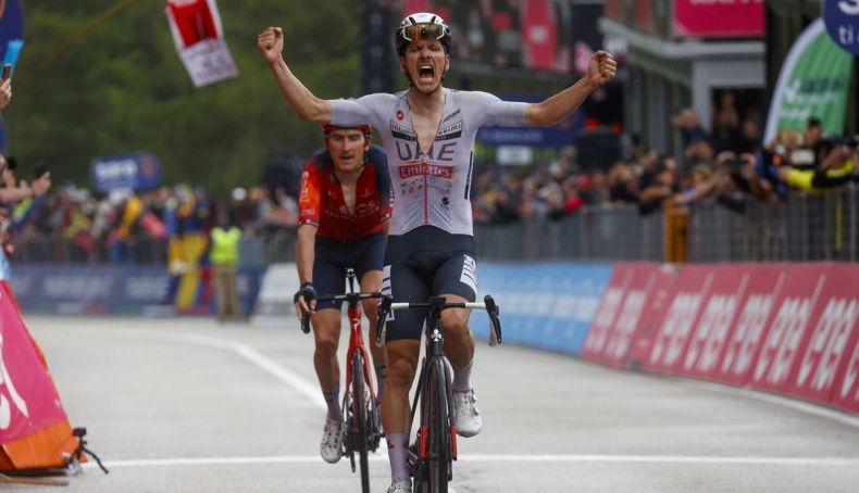 joao almeida gana en el monte bondone y geraint thomas se viste de rosa