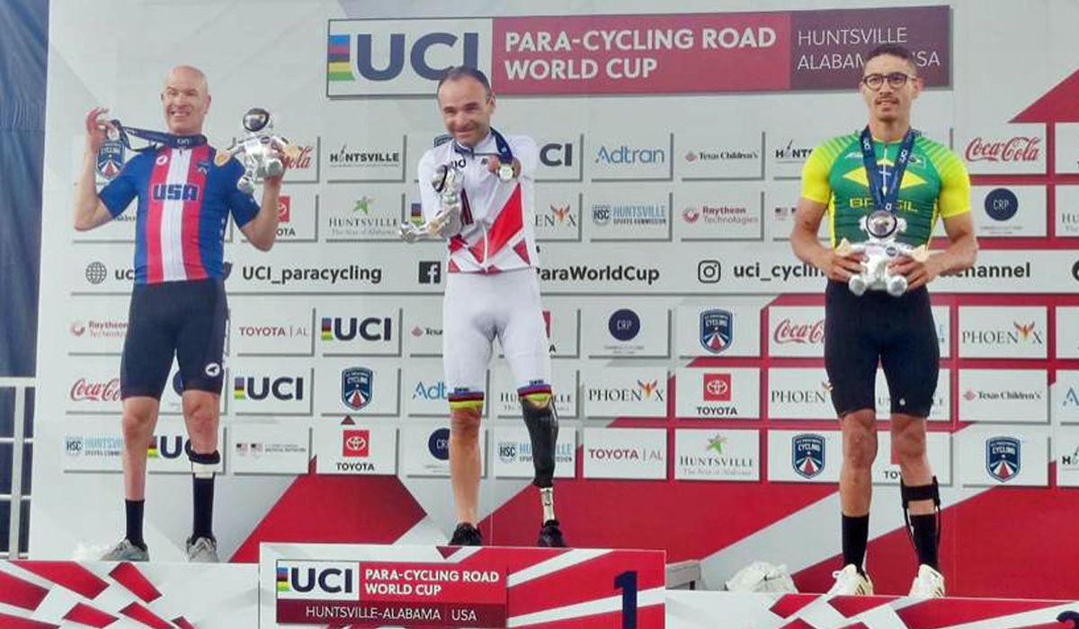 La Selección de ciclismo paralímpico cierra la Copa del Mundo de Huntsville con 11 medallas