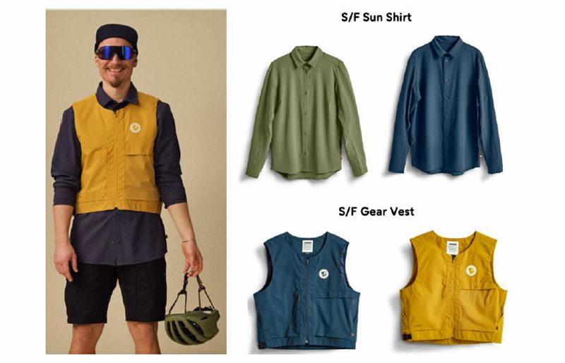 S F Sun Shirt y S F Gear Vest S F Sun Shirt y S F Gear Vest