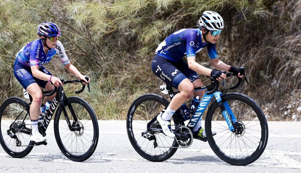 Sara Martín (Movistar Team) y Elizabeth Stannard (Israel Premier Tech Roland) fueron las más fuertes del día Sara Martín (Movistar Team) y Elizabeth Stannard (Israel Premier Tech Roland) fueron las más fuertes del día
