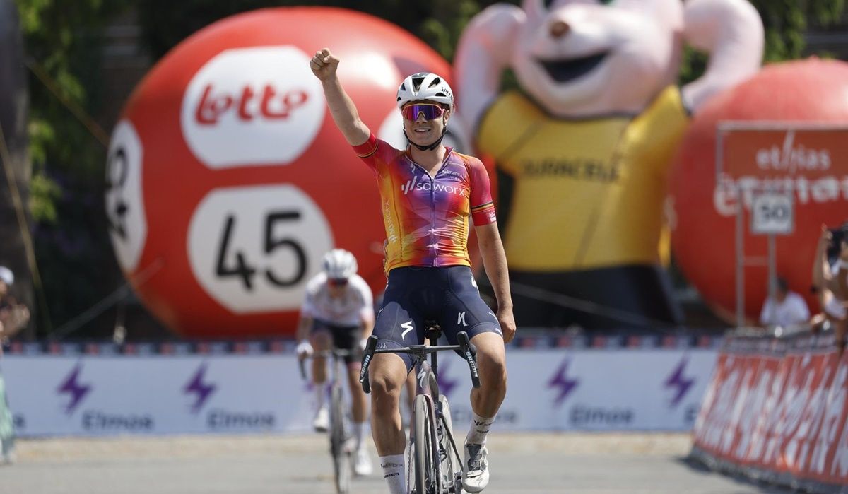 Lotte Kopecky (SD Worx) conquistó la Elmos Dwars door het Hageland