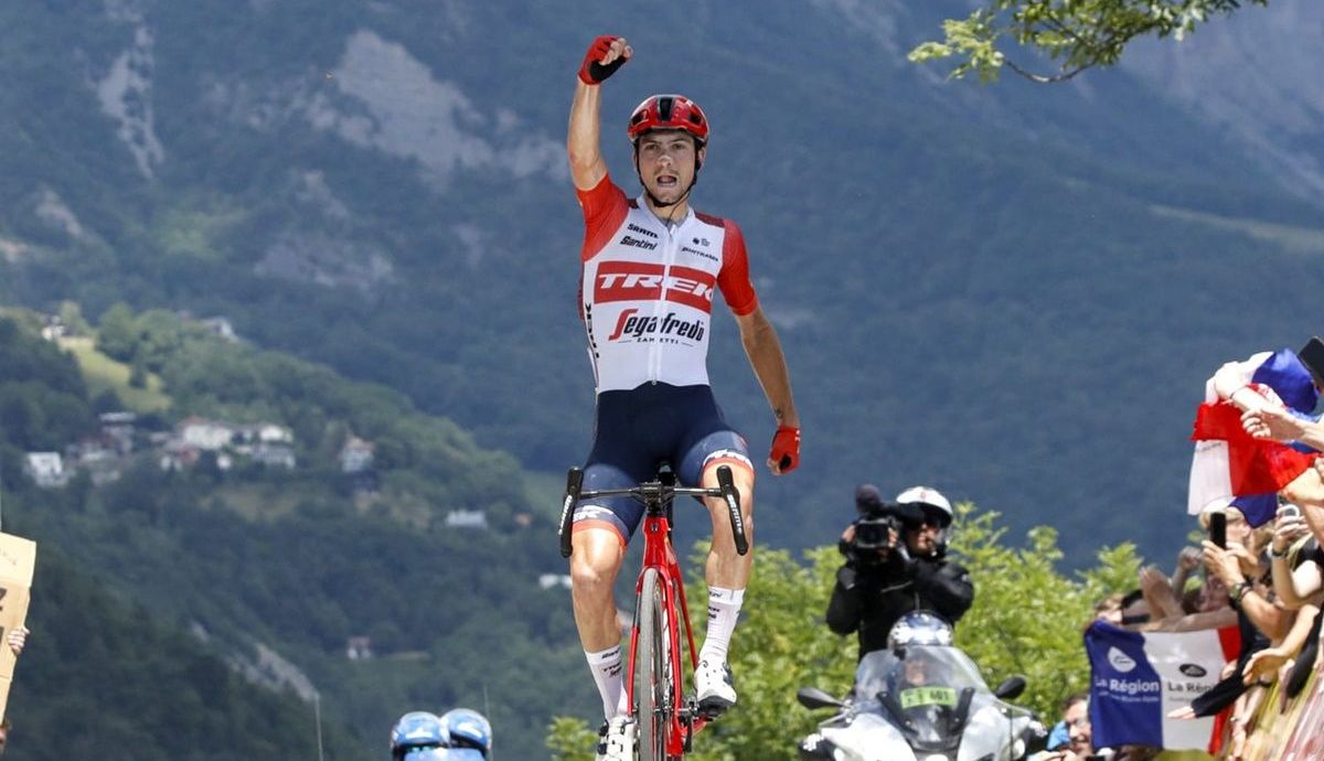 Giulio Ciccone (Trek Segafredo) conquistó la última etapa de Dauphiné Giulio Ciccone (Trek Segafredo) conquistó la última etapa de Dauphiné