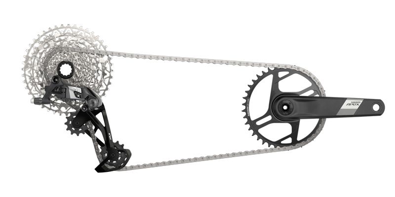 Apex 44tMax Groupset Mechanical c Side Apex 44tMax Groupset Mechanical c Side