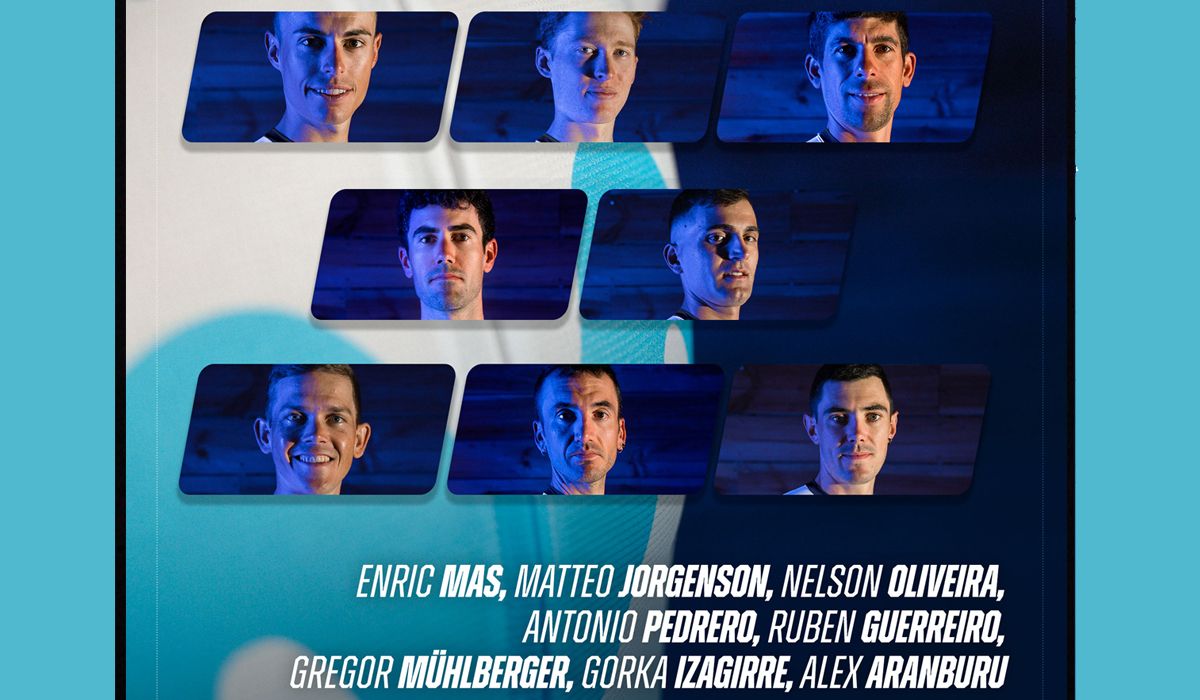 Alineación del Movistar Team para el Tour