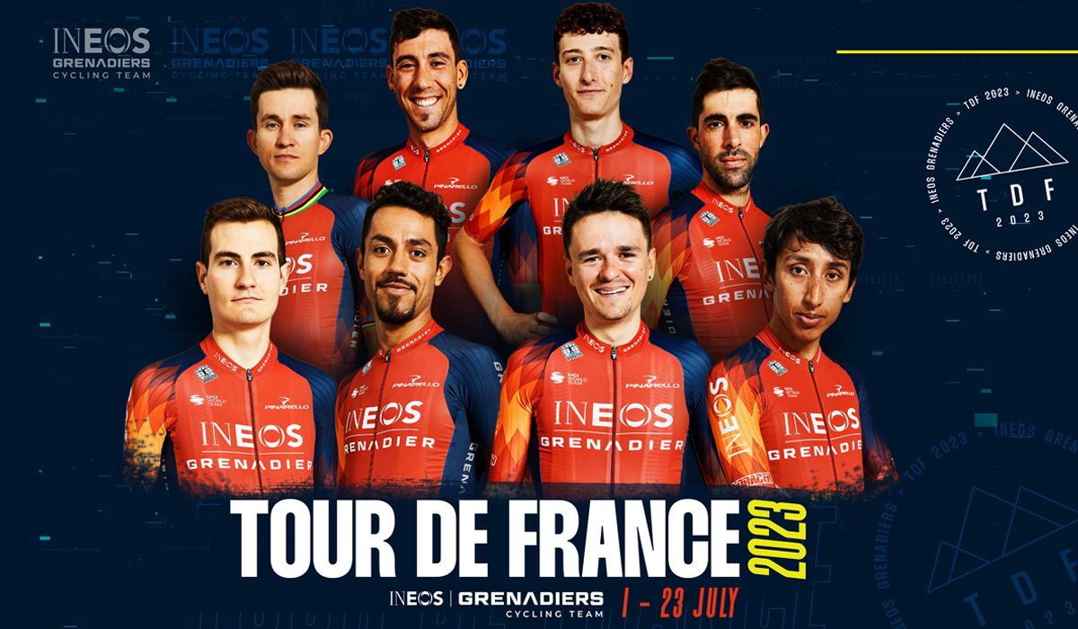 Alineación del INEOS Grenadiers para el Tour de Francia