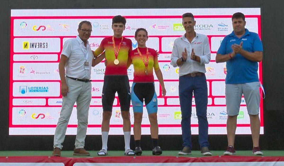Markel Beloki y Julia Ellen Murphy, campeones de España junior contrarreloj