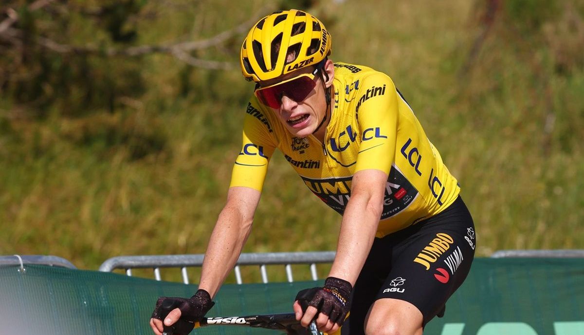 Volvió a ceder Jonas Vingegaard (Jumbo Visma) ante Tadej Pogacar (UAE Team Emirates)