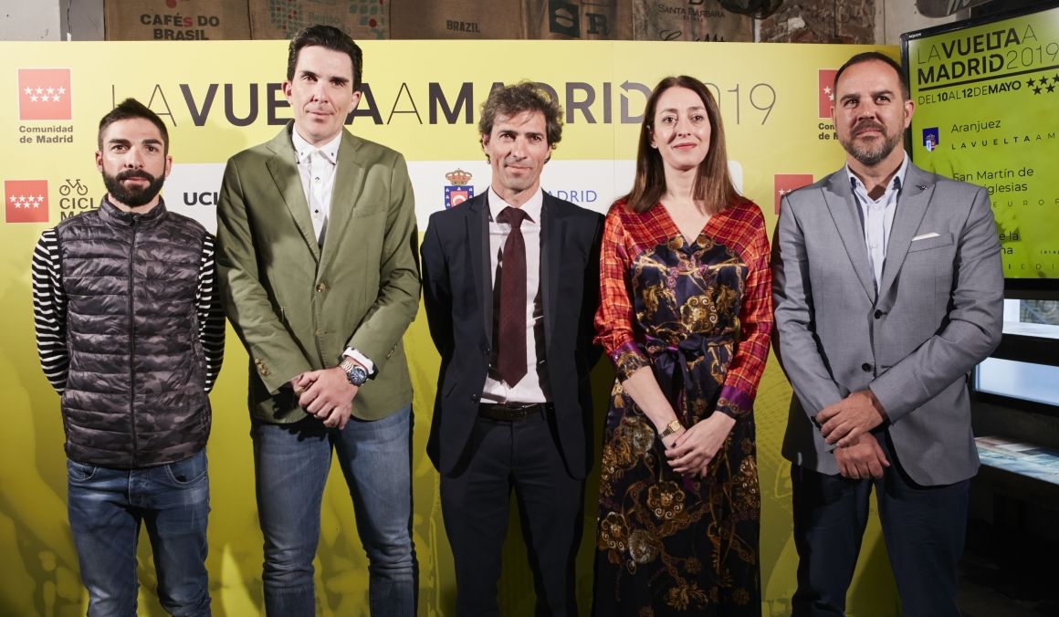 De izquierda a derecha, Marcos García, Luis Pasamontes, José Vicioso, Laura Blanco y Jaime Orcaray.
