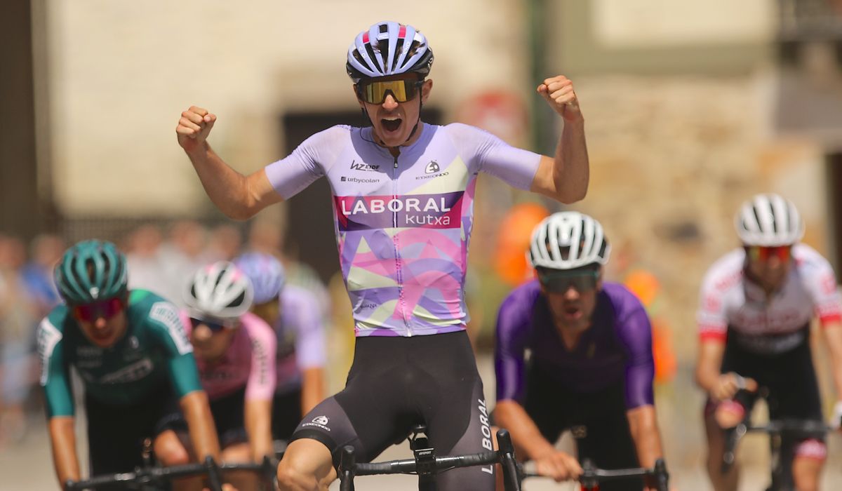 Nicolás Alustiza dará el salto al pelotón profesional en 2024 con Euskaltel Euskadi